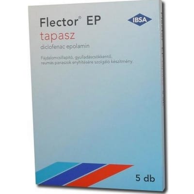 Flector EP gyógyszeres tapasz 5 db